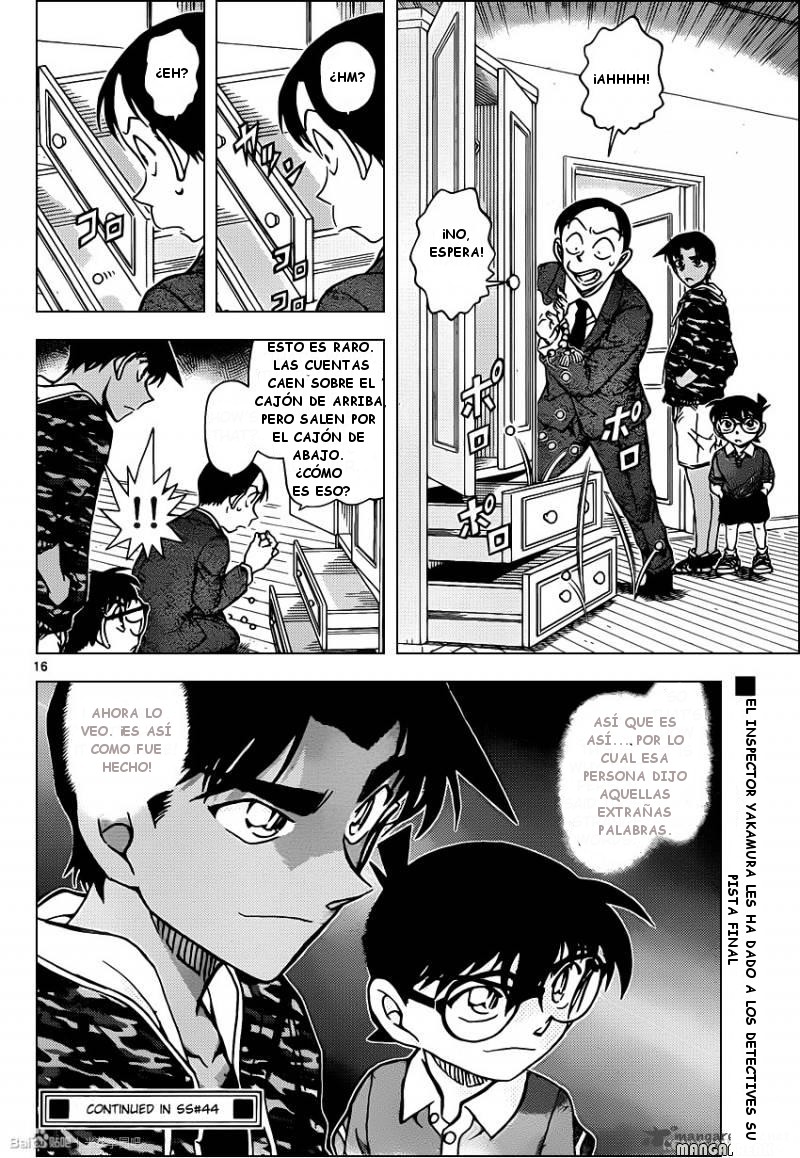 Detective Conan Capitulo 934: El paradero del cadáver página 17