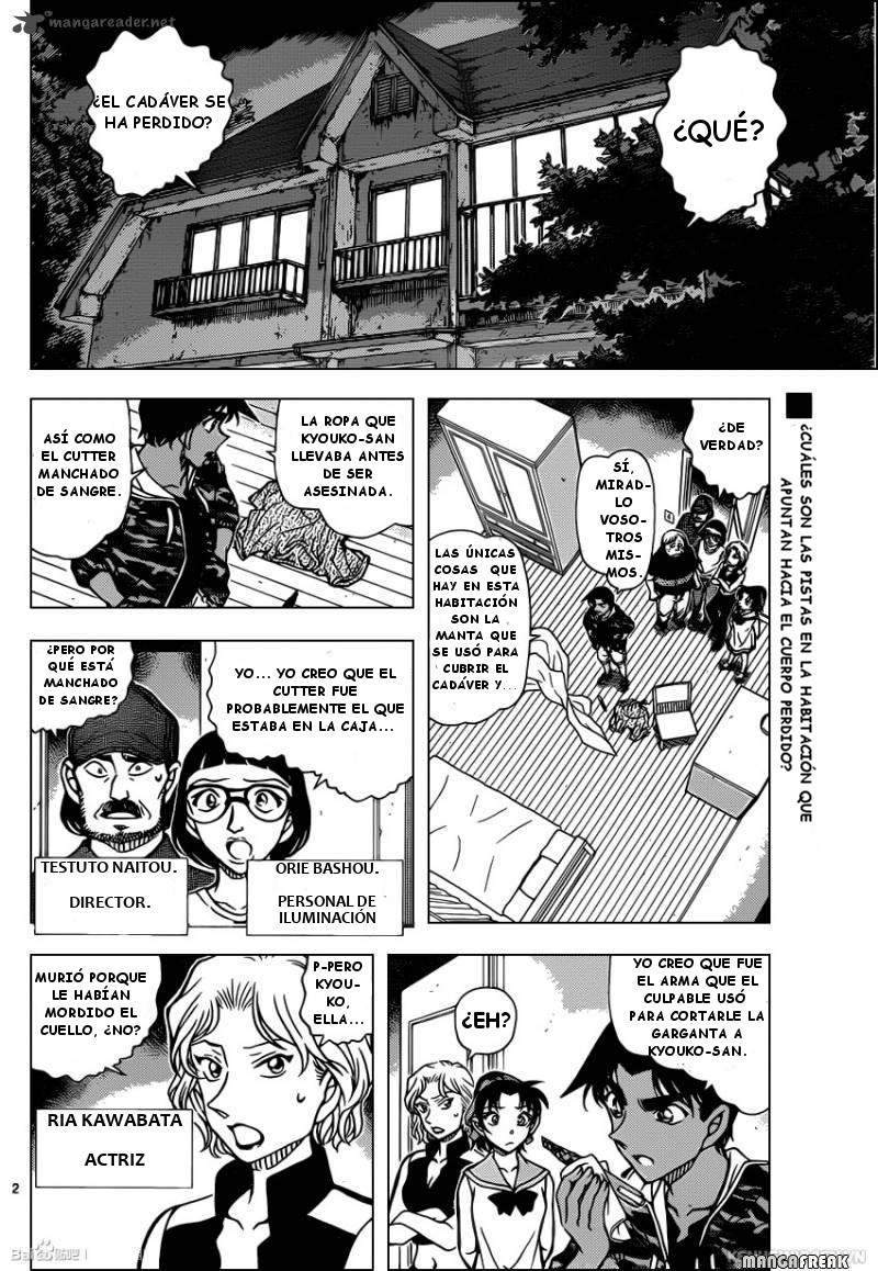 Detective Conan Capitulo 934: El paradero del cadáver página 3