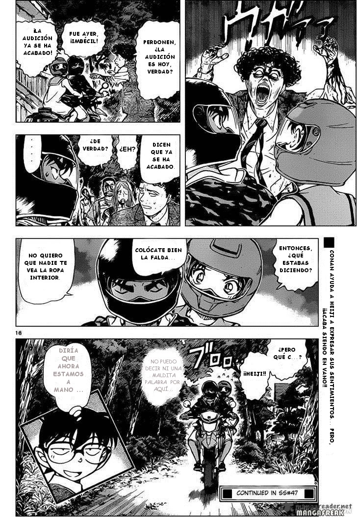 Detective Conan Capitulo 935: No puedes ver el bosque por los árboles página 17