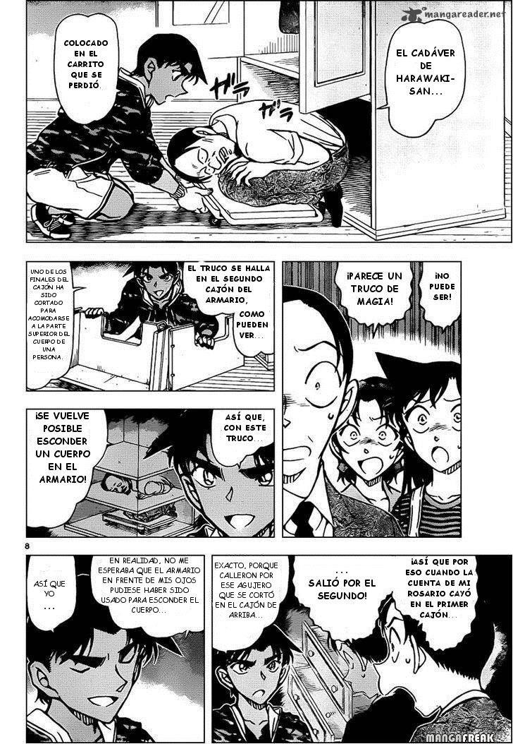 Detective Conan Capitulo 935: No puedes ver el bosque por los árboles página 9