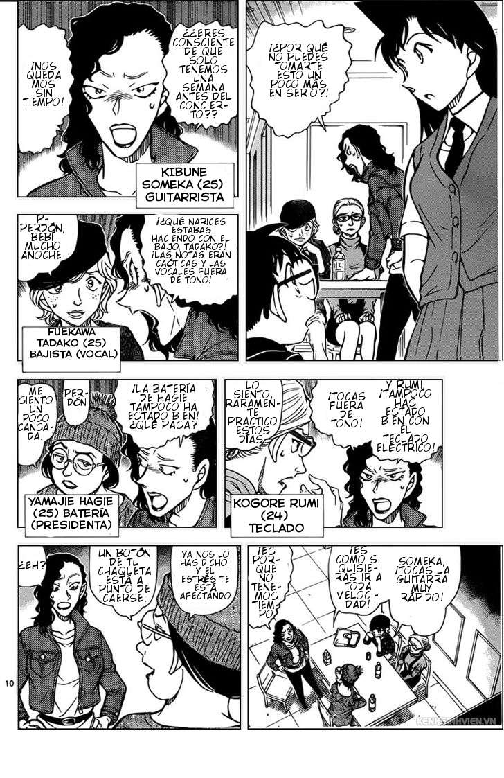 Detective Conan Capitulo 936: Formación de la banda de chicas página 11