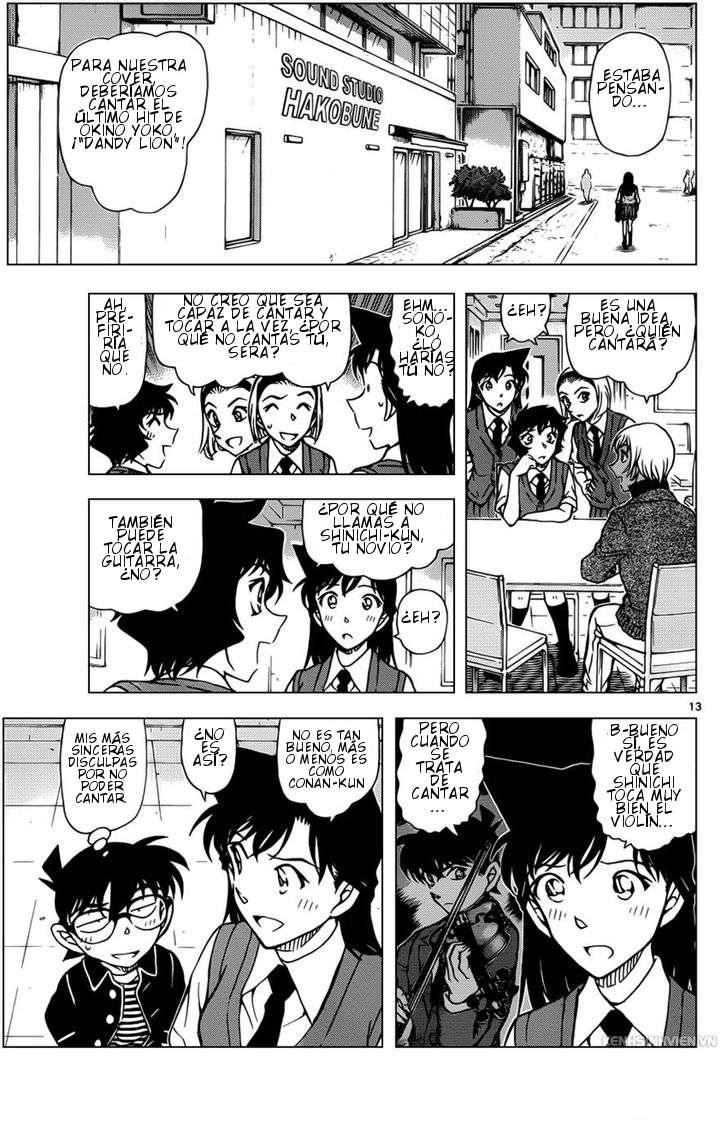 Detective Conan Capitulo 936: Formación de la banda de chicas página 14