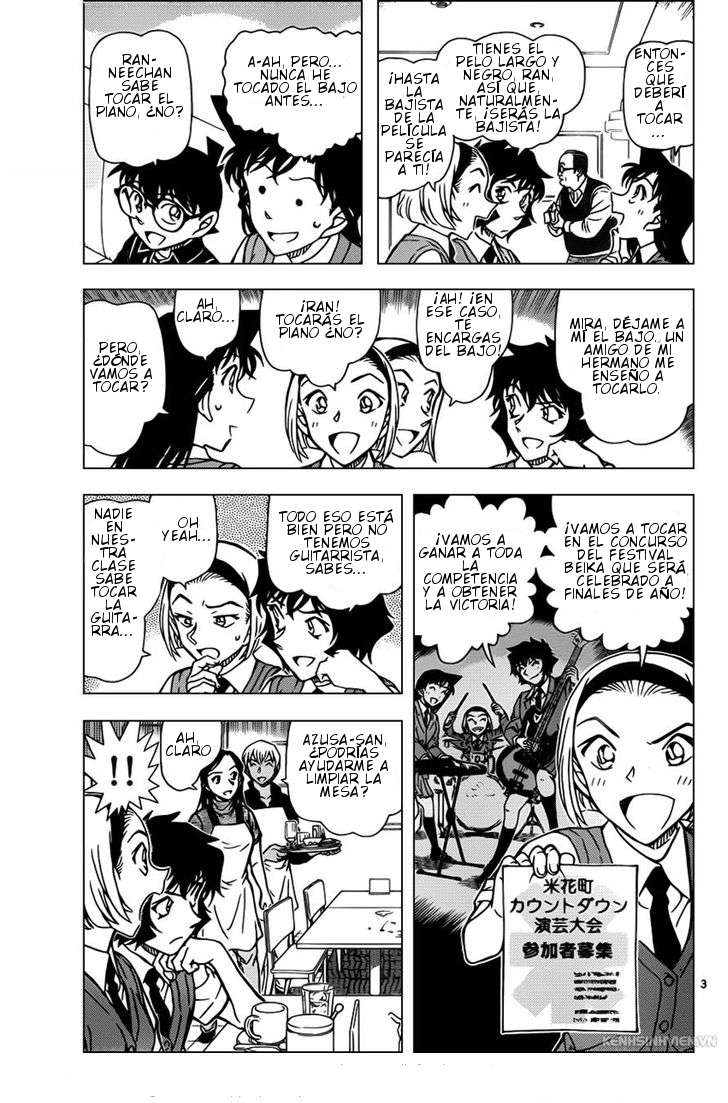 Detective Conan Capitulo 936: Formación de la banda de chicas página 4