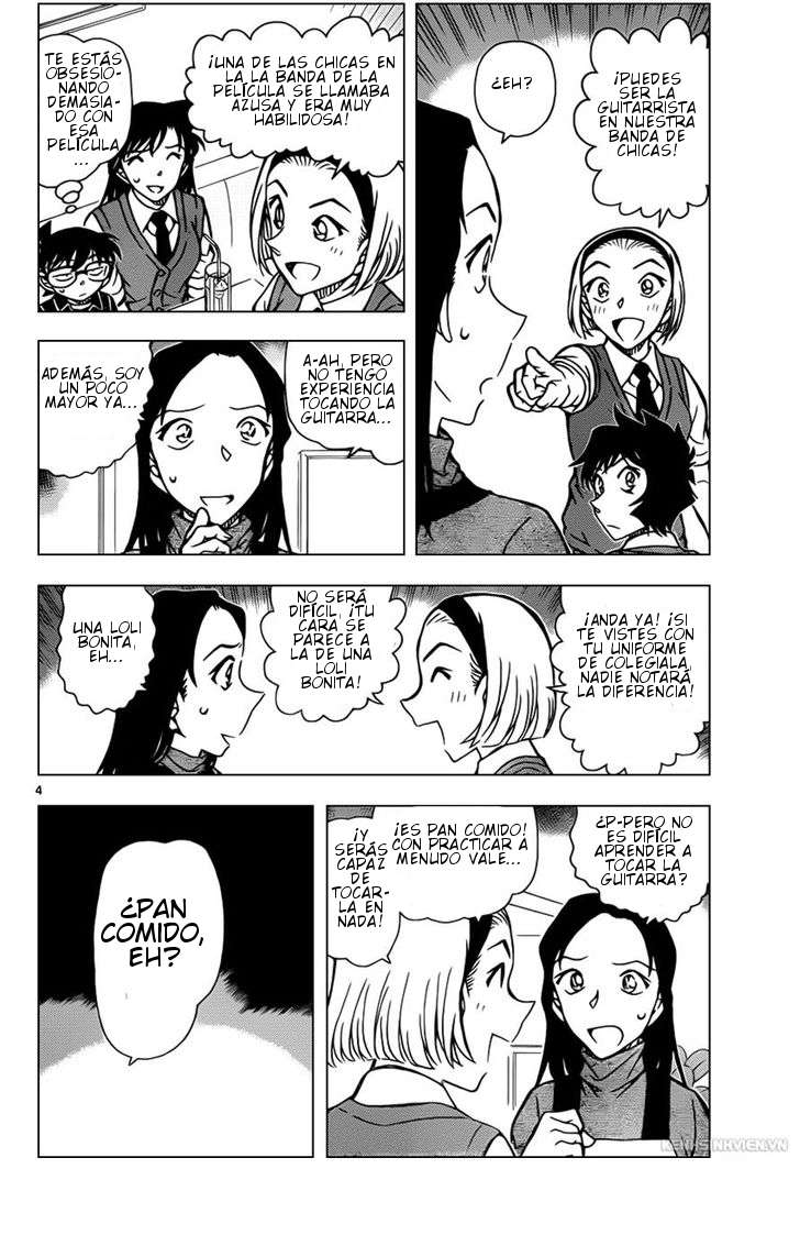 Detective Conan Capitulo 936: Formación de la banda de chicas página 5