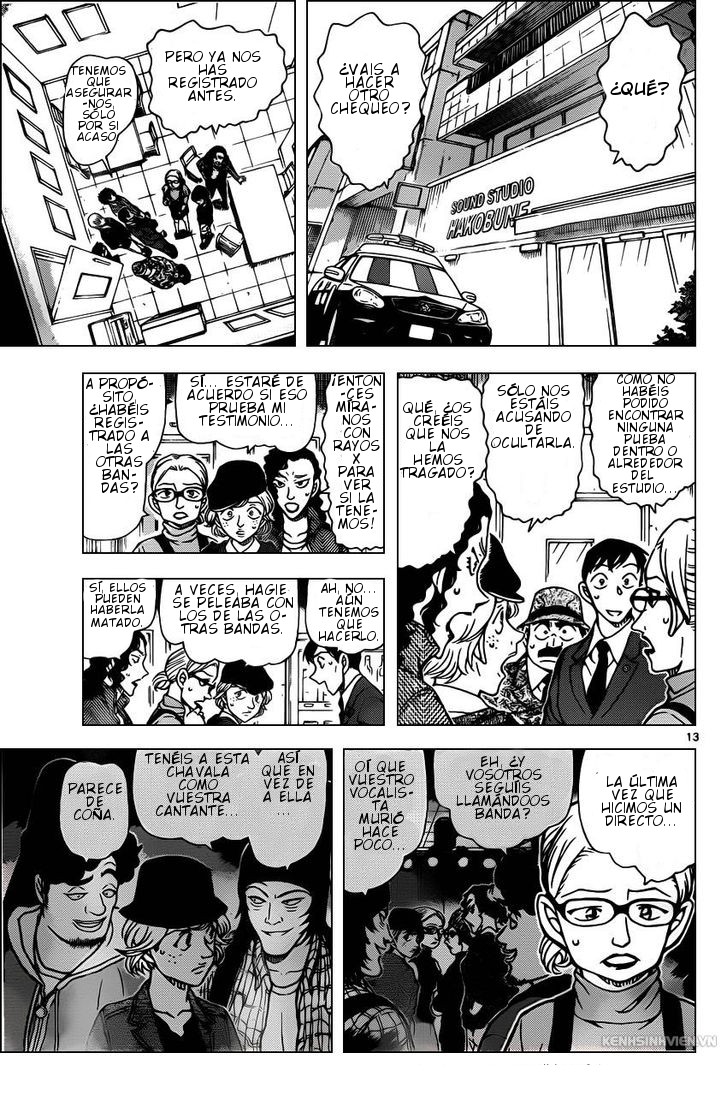 Detective Conan Capitulo 937: La prueba perdida página 14