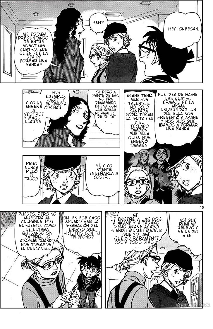 Detective Conan Capitulo 937: La prueba perdida página 16