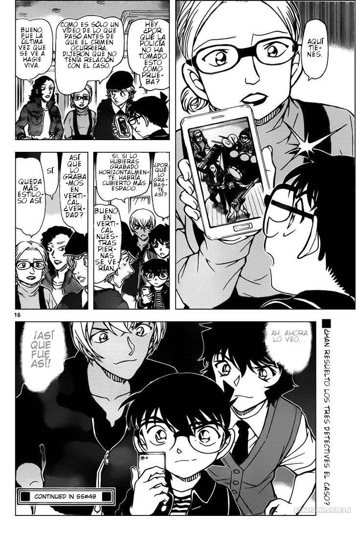 Detective Conan Capitulo 937: La prueba perdida página 17