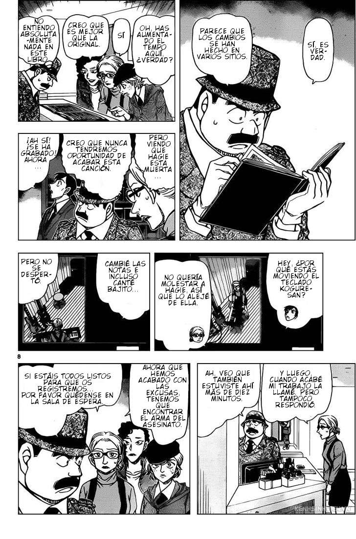 Detective Conan Capitulo 937: La prueba perdida página 9