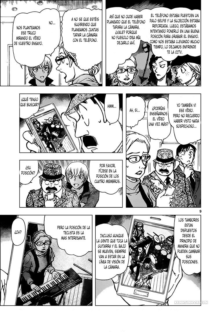 Detective Conan Capitulo 938: Crimen en el punto ciego página 10