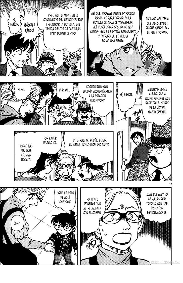 Detective Conan Capitulo 938: Crimen en el punto ciego página 12