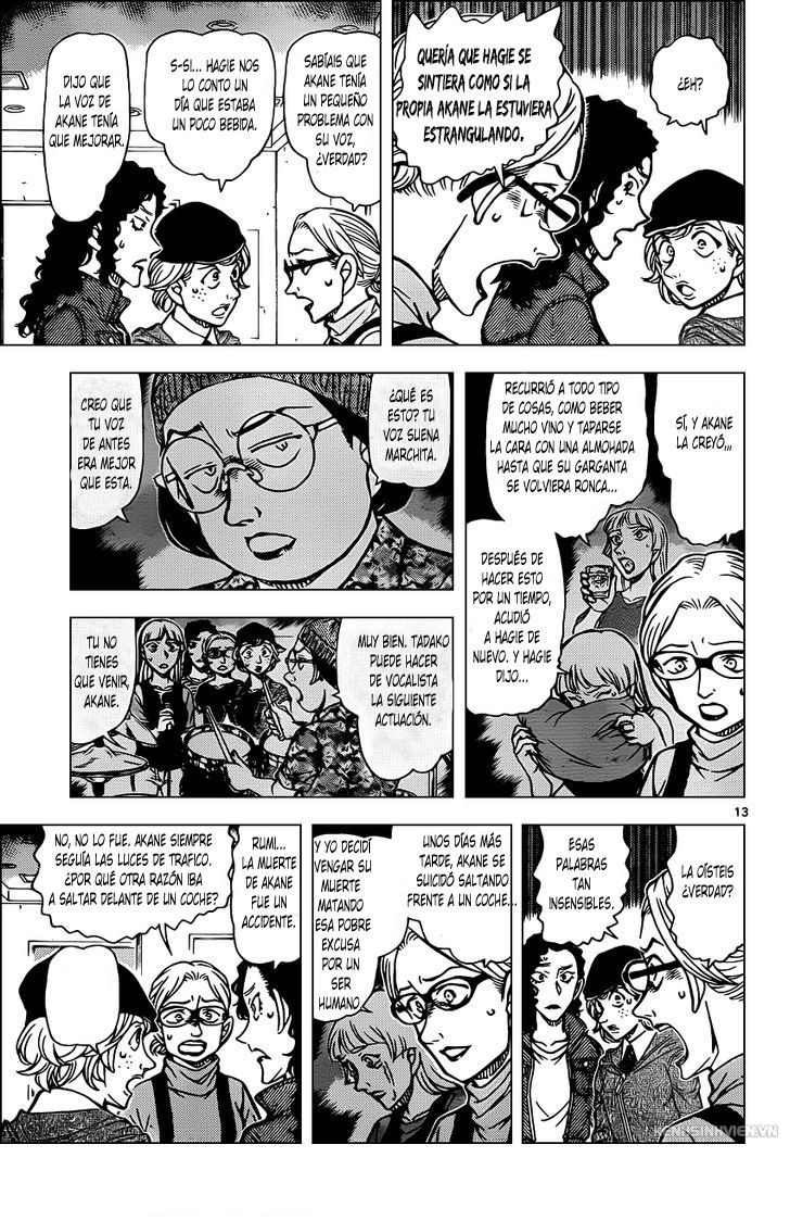 Detective Conan Capitulo 938: Crimen en el punto ciego página 14
