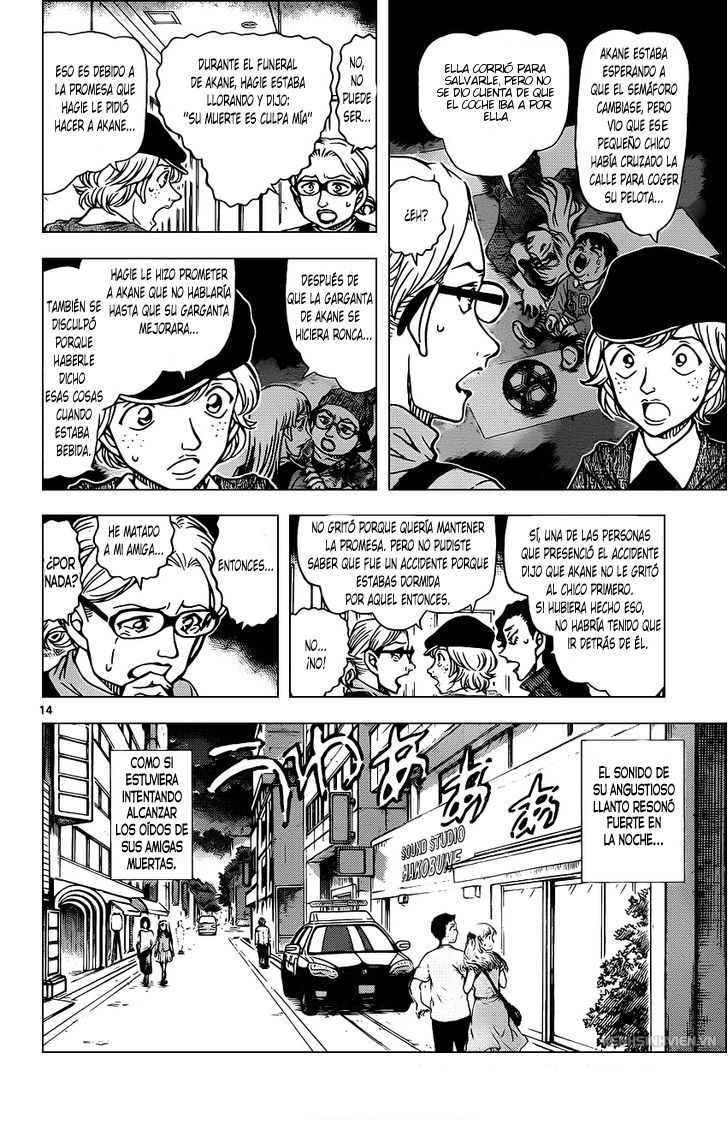 Detective Conan Capitulo 938: Crimen en el punto ciego página 15