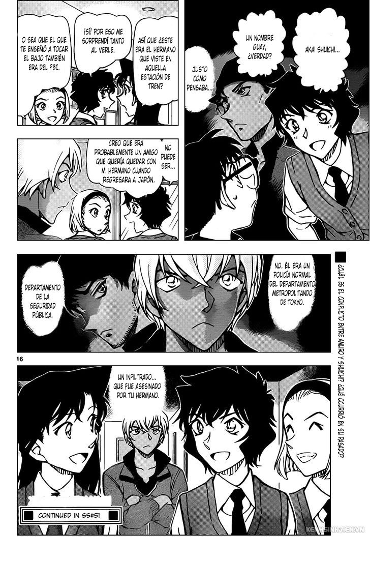 Detective Conan Capitulo 938: Crimen en el punto ciego página 17