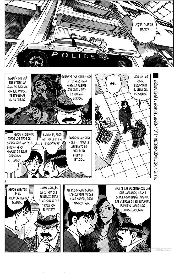 Detective Conan Capitulo 938: Crimen en el punto ciego página 3