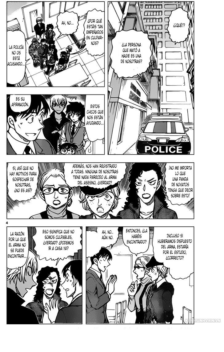 Detective Conan Capitulo 938: Crimen en el punto ciego página 5