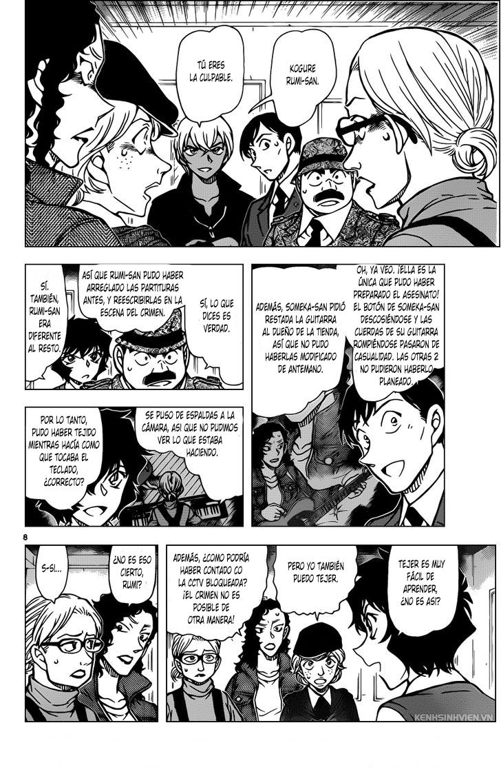 Detective Conan Capitulo 938: Crimen en el punto ciego página 9