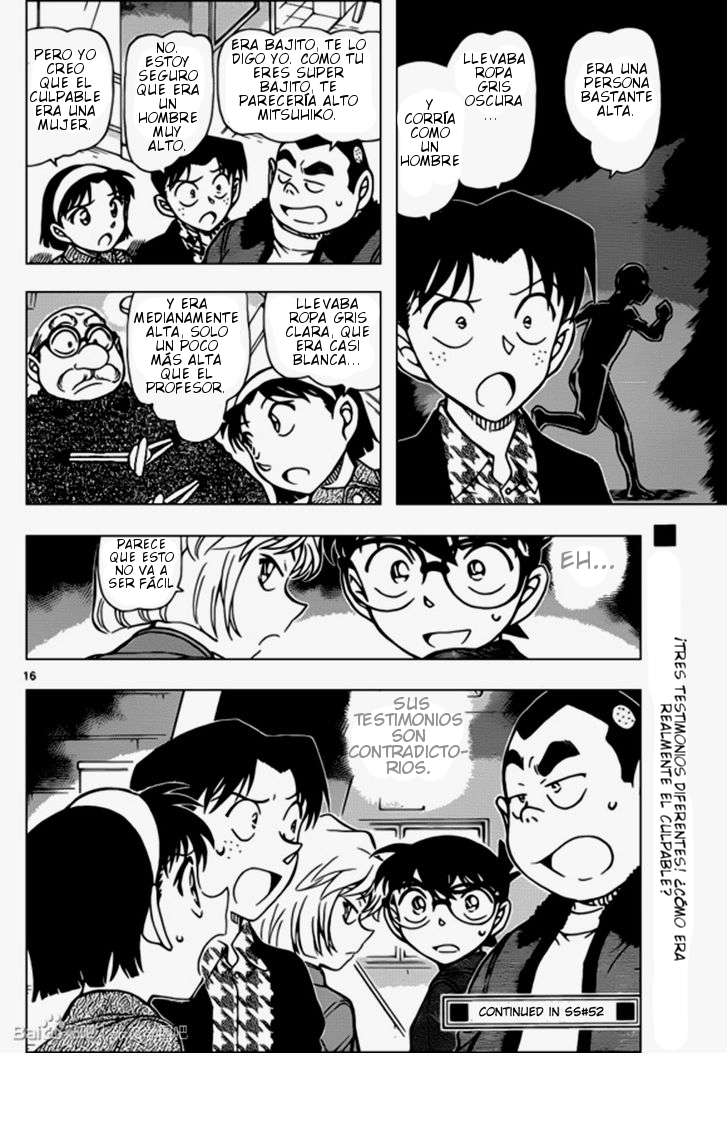 Detective Conan Capitulo 939: Almuerzo en el centro comercial página 17