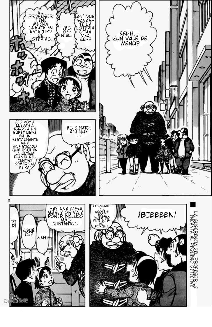Detective Conan Capitulo 939: Almuerzo en el centro comercial página 3