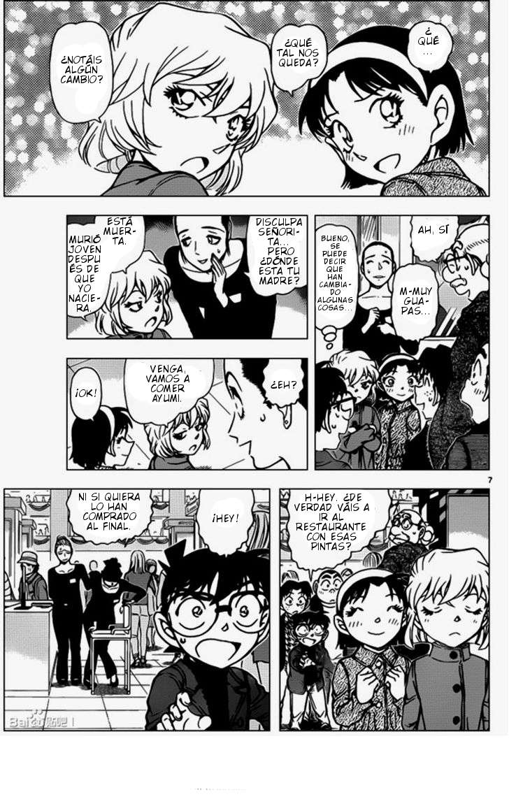 Detective Conan Capitulo 939: Almuerzo en el centro comercial página 8