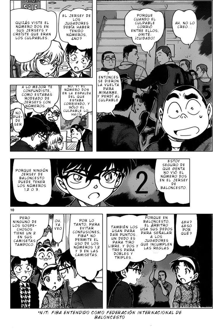 Detective Conan Capitulo 940: Testimonios dispersos página 11
