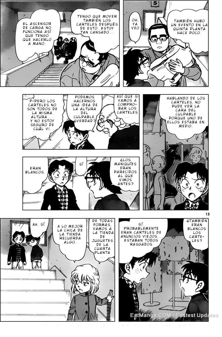 Detective Conan Capitulo 940: Testimonios dispersos página 14