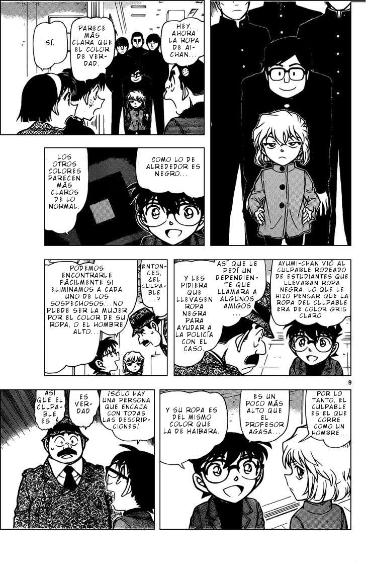 Detective Conan Capitulo 941: La verdad de los testimonios página 10