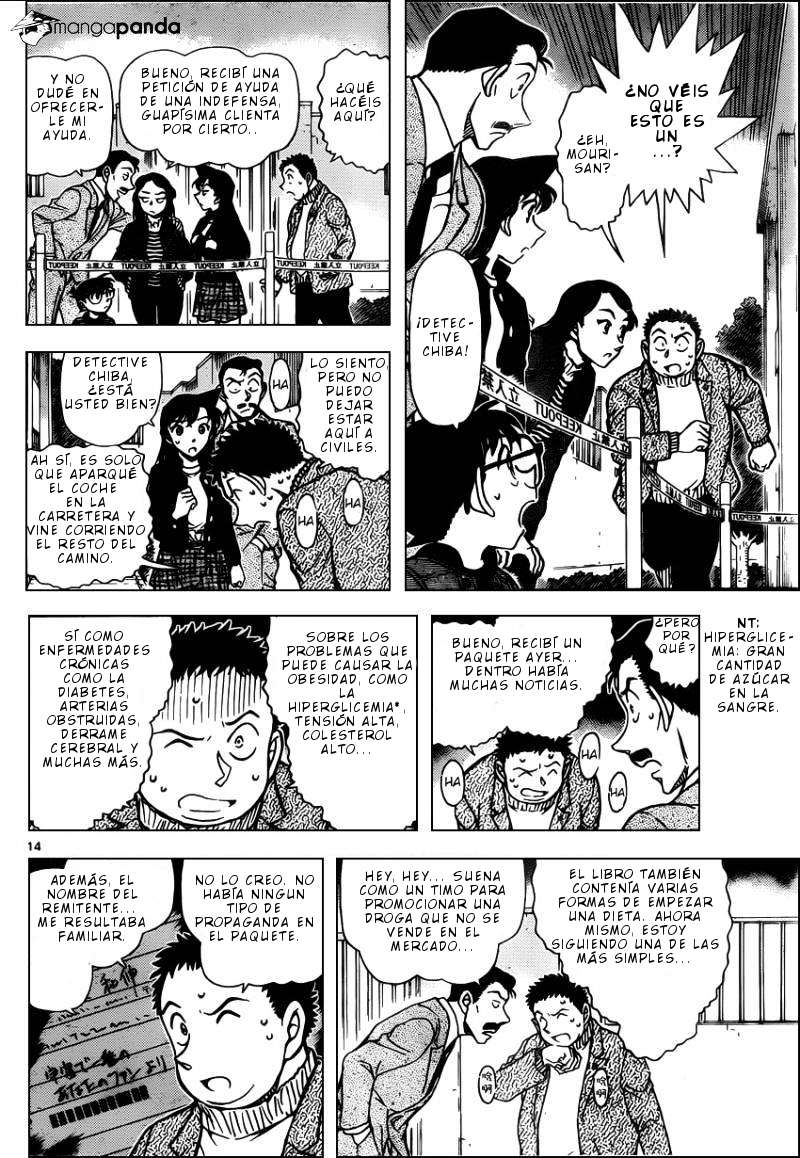 Detective Conan Capitulo 942: El difícil caso del detective Chiba página 15