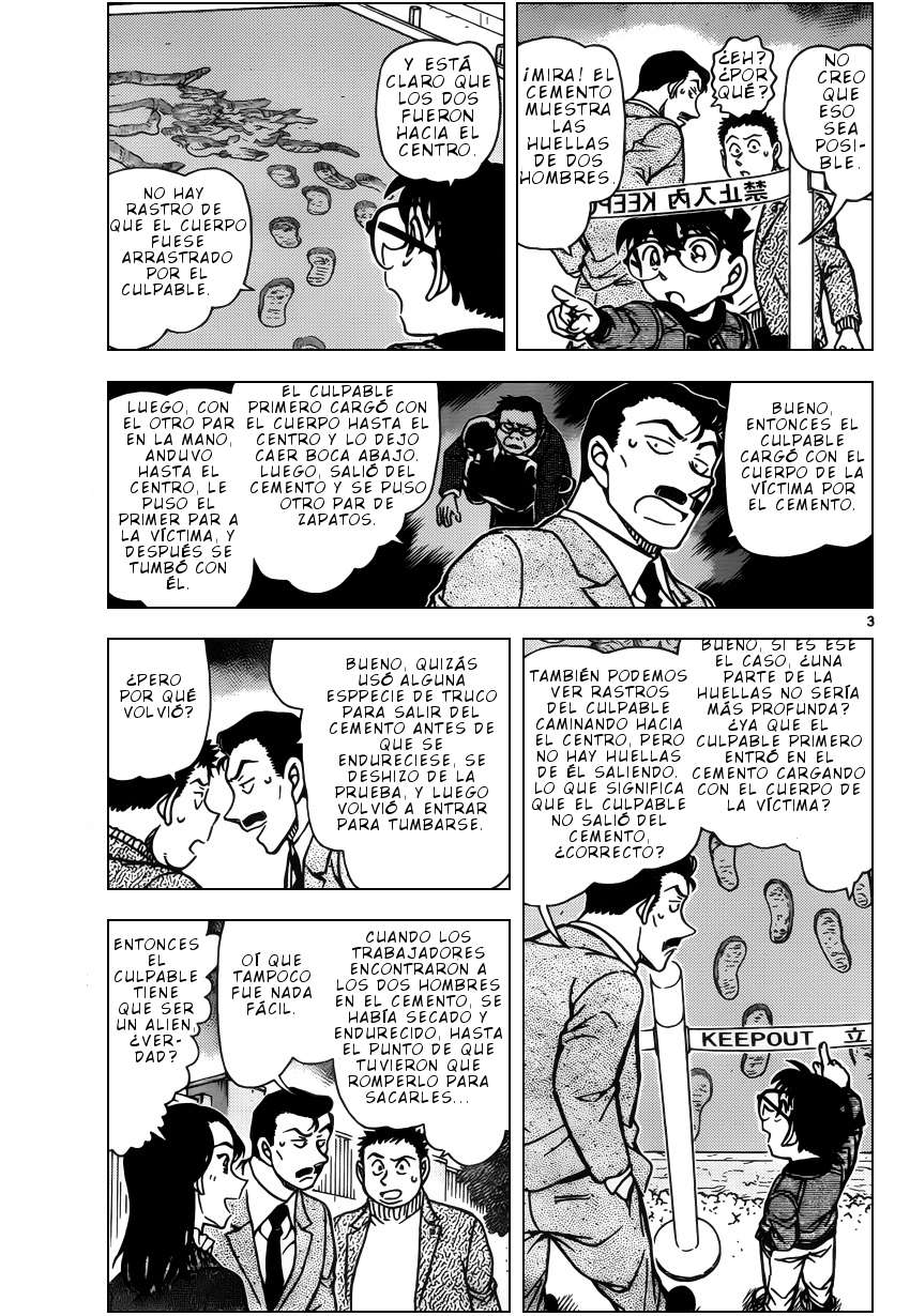 Detective Conan Capitulo 943: Objeto volador no identificado página 4