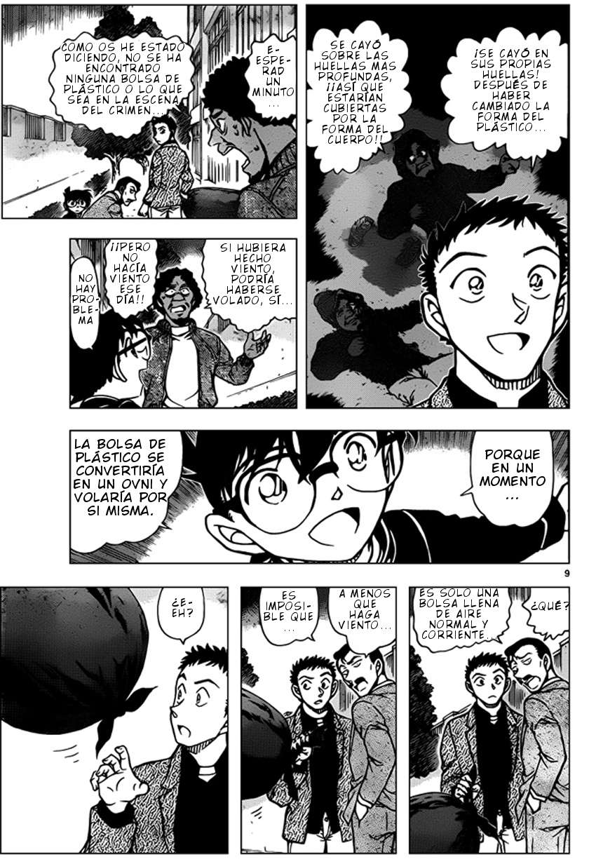 Detective Conan Capitulo 944: Globo solar página 10