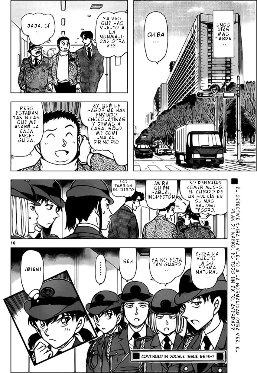 Detective Conan Capitulo 944: Globo solar página 17