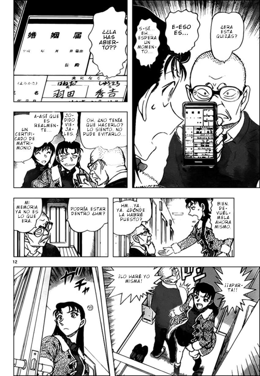 Detective Conan Capitulo 945: El viejo grosero página 13