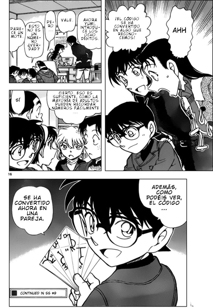 Detective Conan Capitulo 946: La verdadera pareja página 17