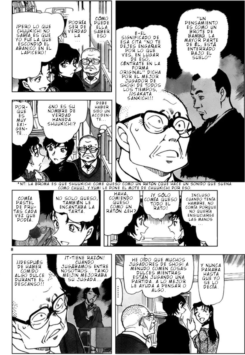 Detective Conan Capitulo 946: La verdadera pareja página 9