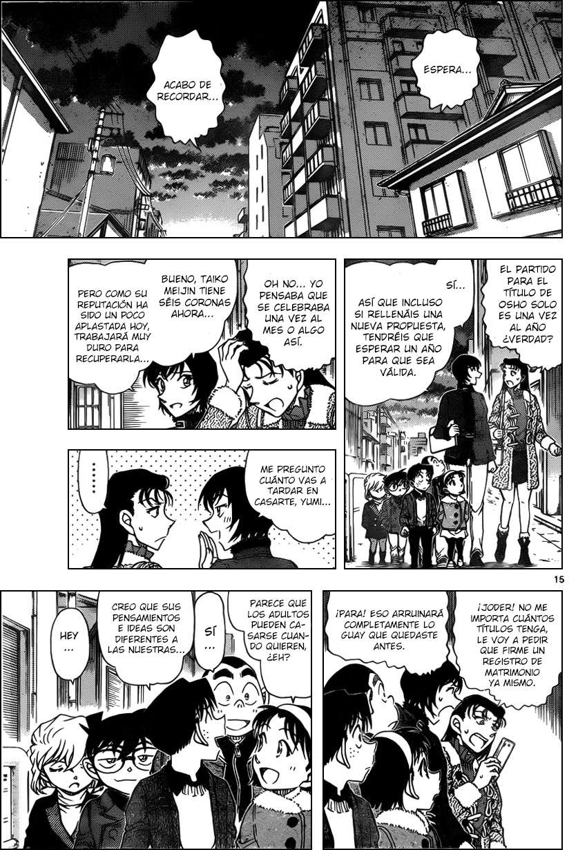Detective Conan Capitulo 947: Lema favorito página 16