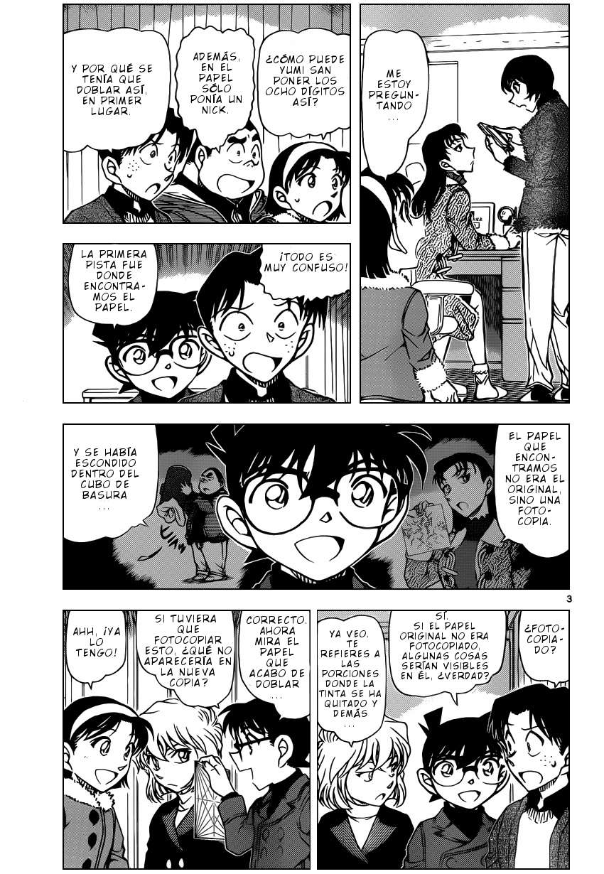 Detective Conan Capitulo 947: Lema favorito página 4