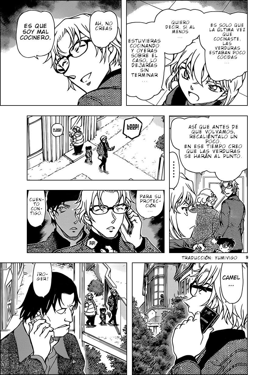 Detective Conan Capitulo 948: Las tijeras apretadas página 10