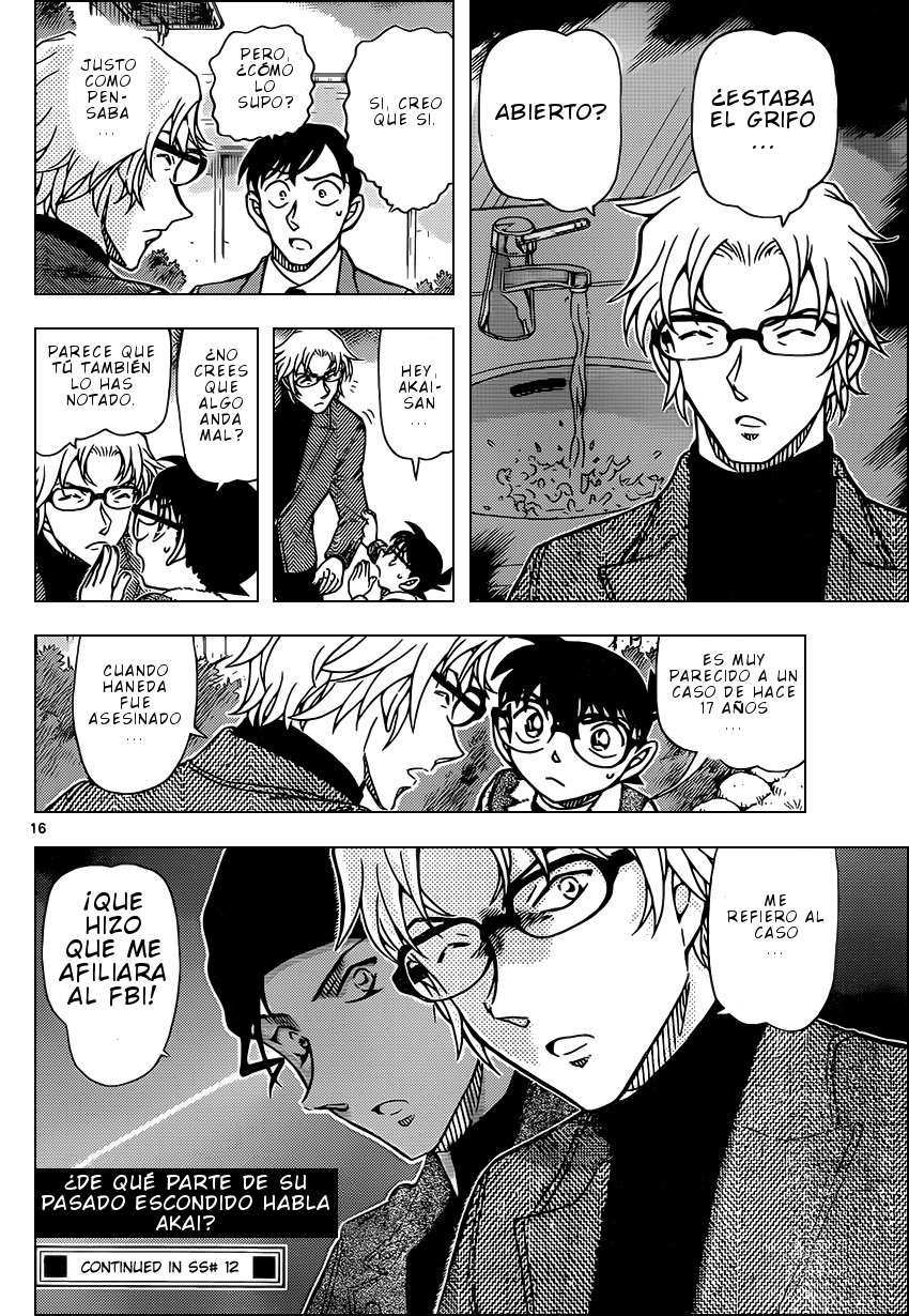 Detective Conan Capitulo 948: Las tijeras apretadas página 17