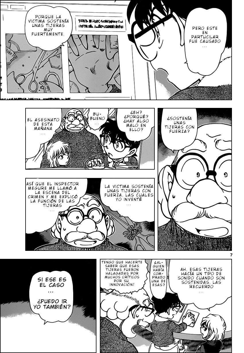 Detective Conan Capitulo 948: Las tijeras apretadas página 8