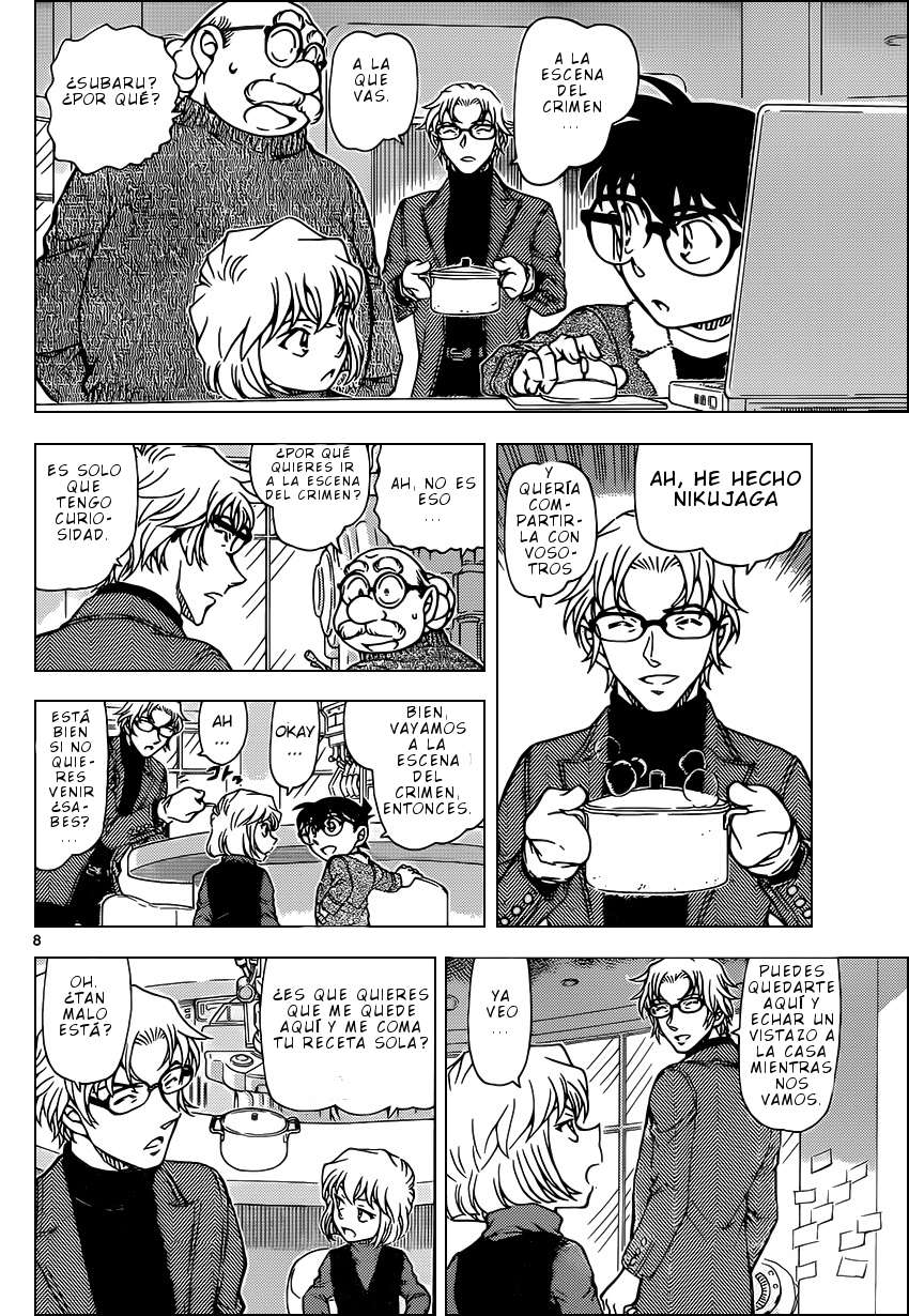 Detective Conan Capitulo 948: Las tijeras apretadas página 9