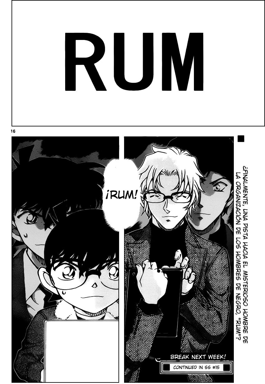 Detective Conan Capitulo 950: Las letras recortadas página 17