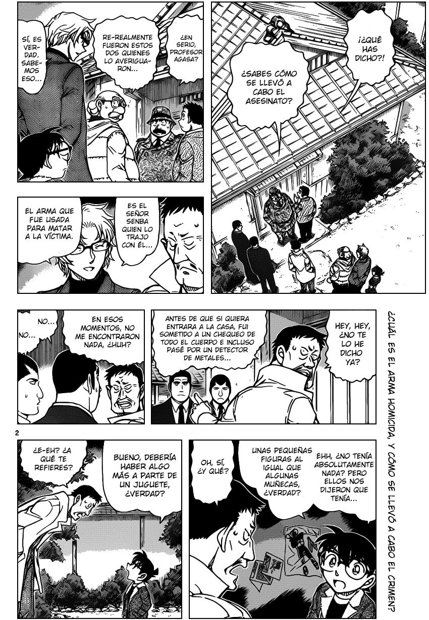 Detective Conan Capitulo 950: Las letras recortadas página 3