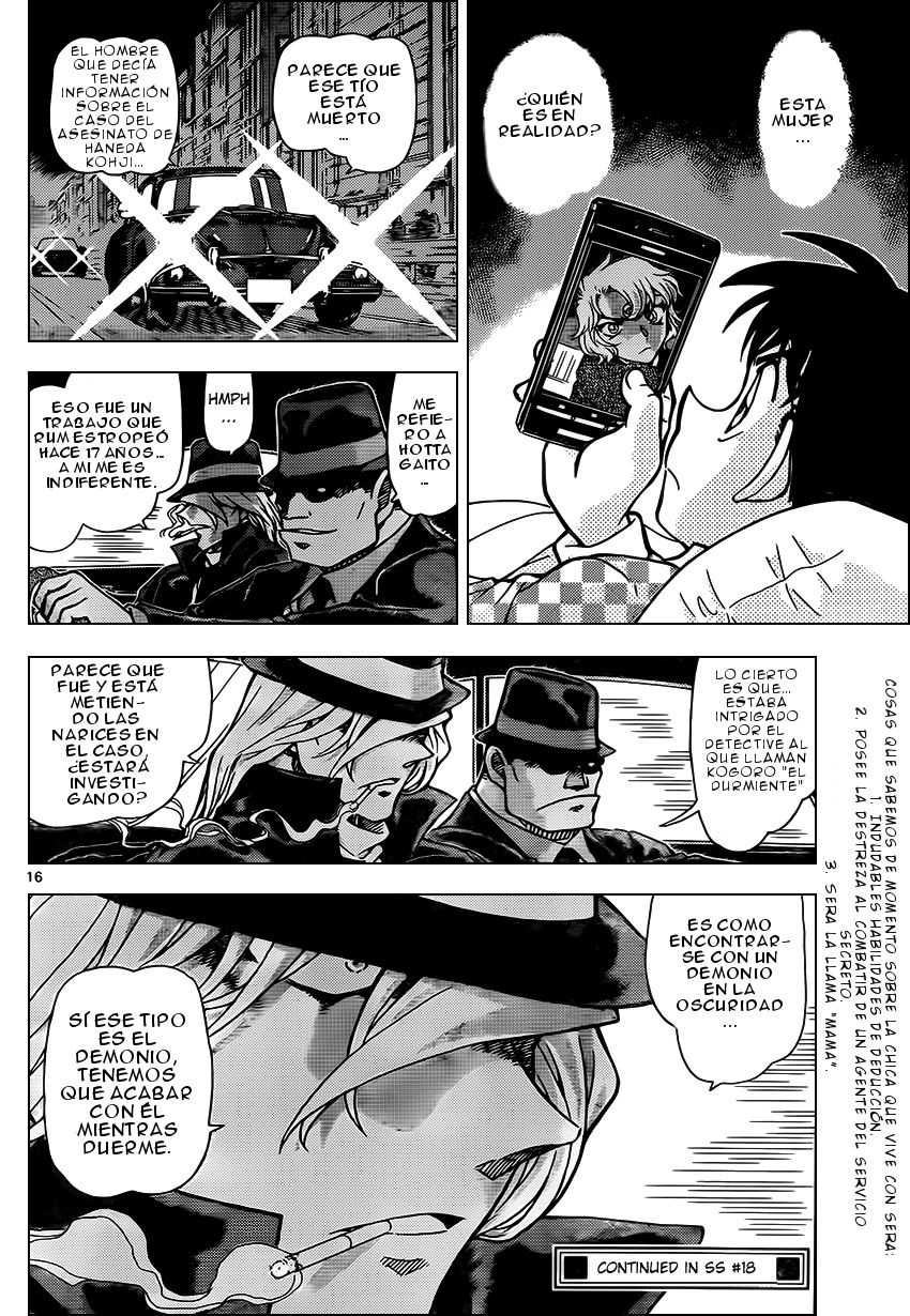 Detective Conan Capitulo 953: Como encontrarse con un demonio en la oscuridad página 17