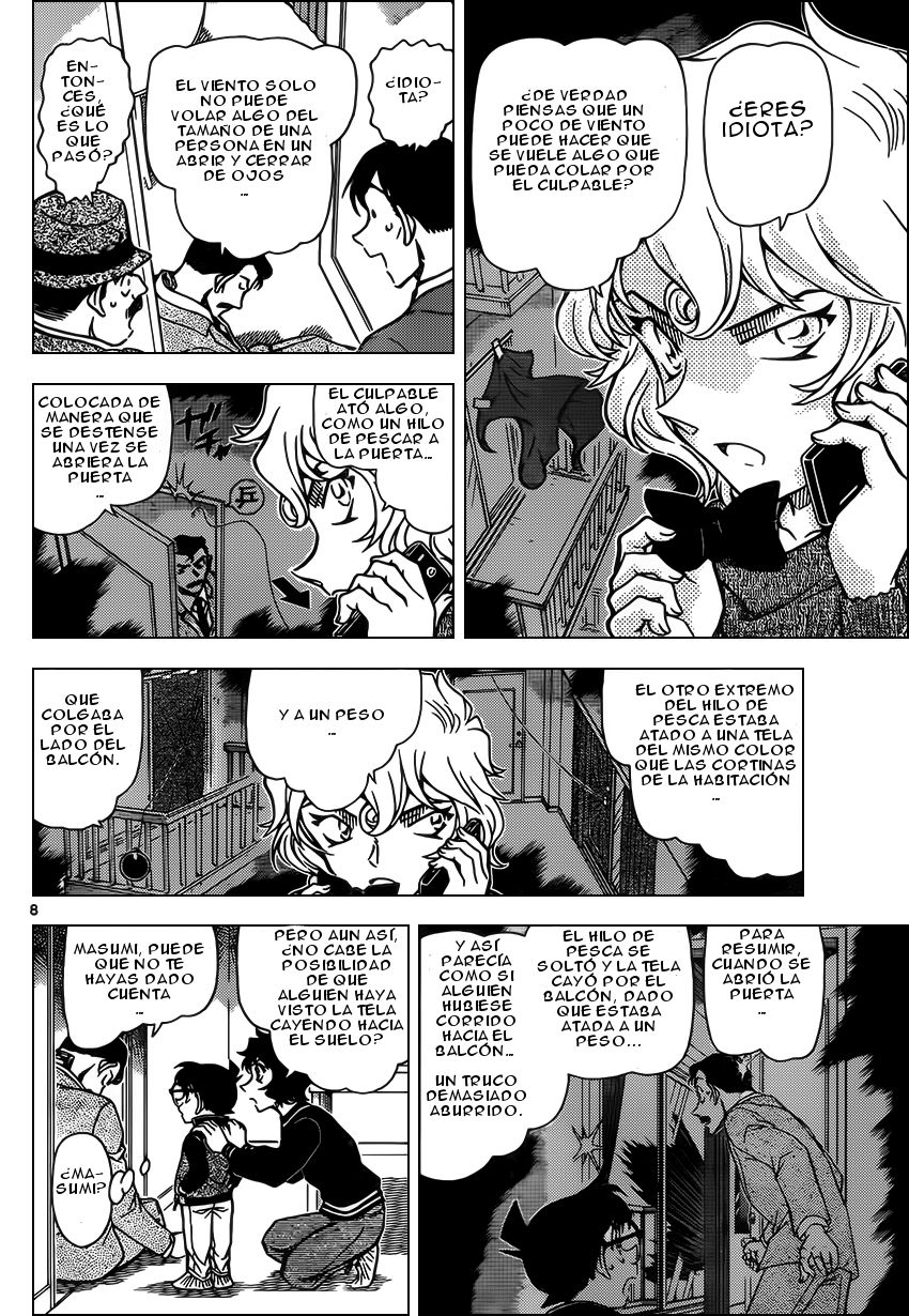 Detective Conan Capitulo 953: Como encontrarse con un demonio en la oscuridad página 9