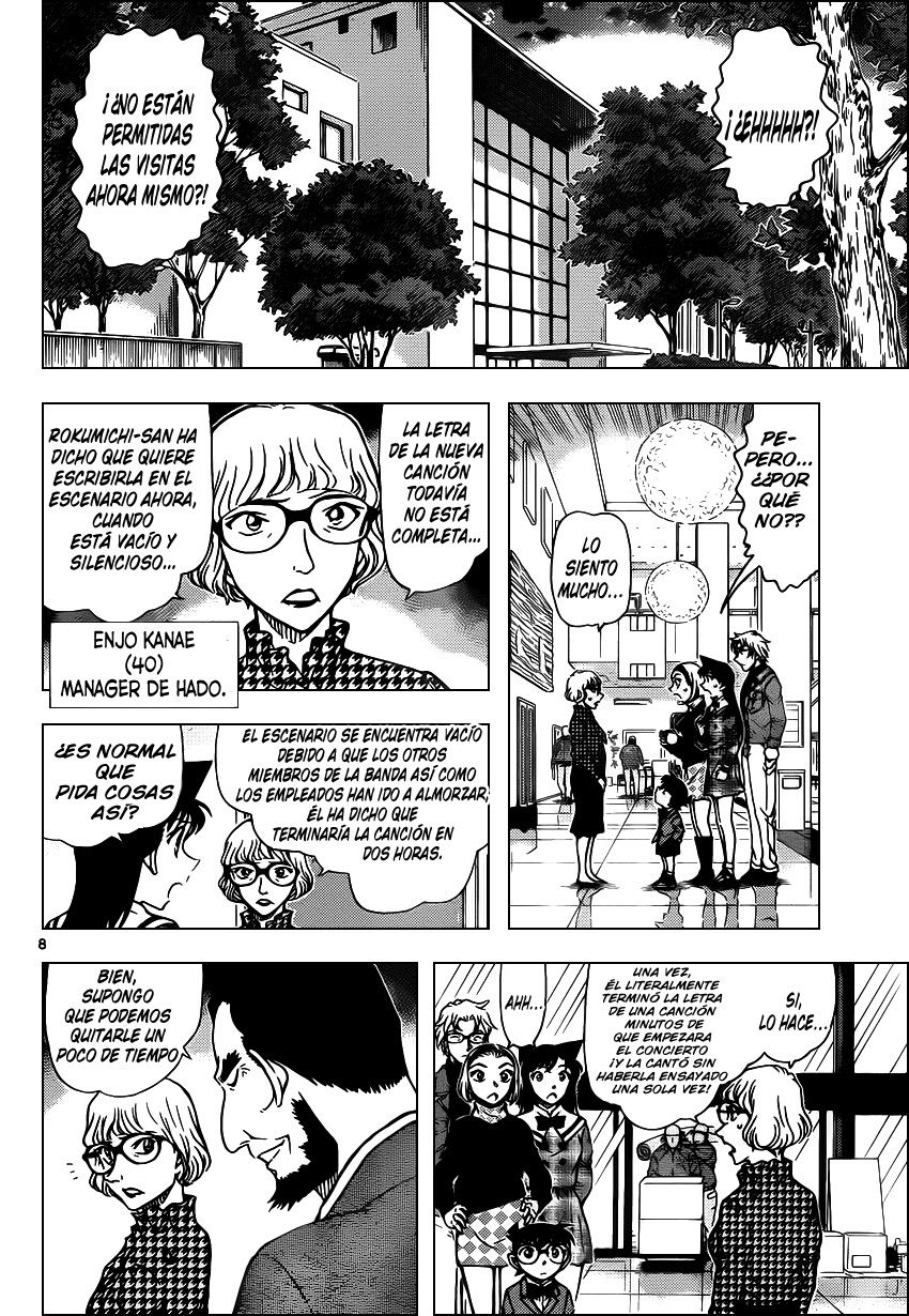 Detective Conan Capitulo 954: Castigo por traición página 9
