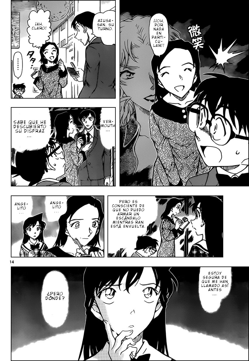 Detective Conan Capitulo 955: El paradero de la traición página 15