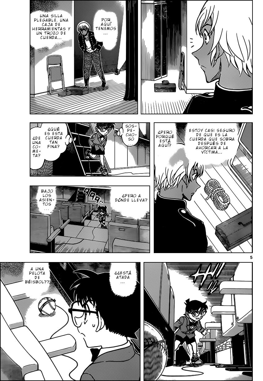 Detective Conan Capitulo 955: El paradero de la traición página 6