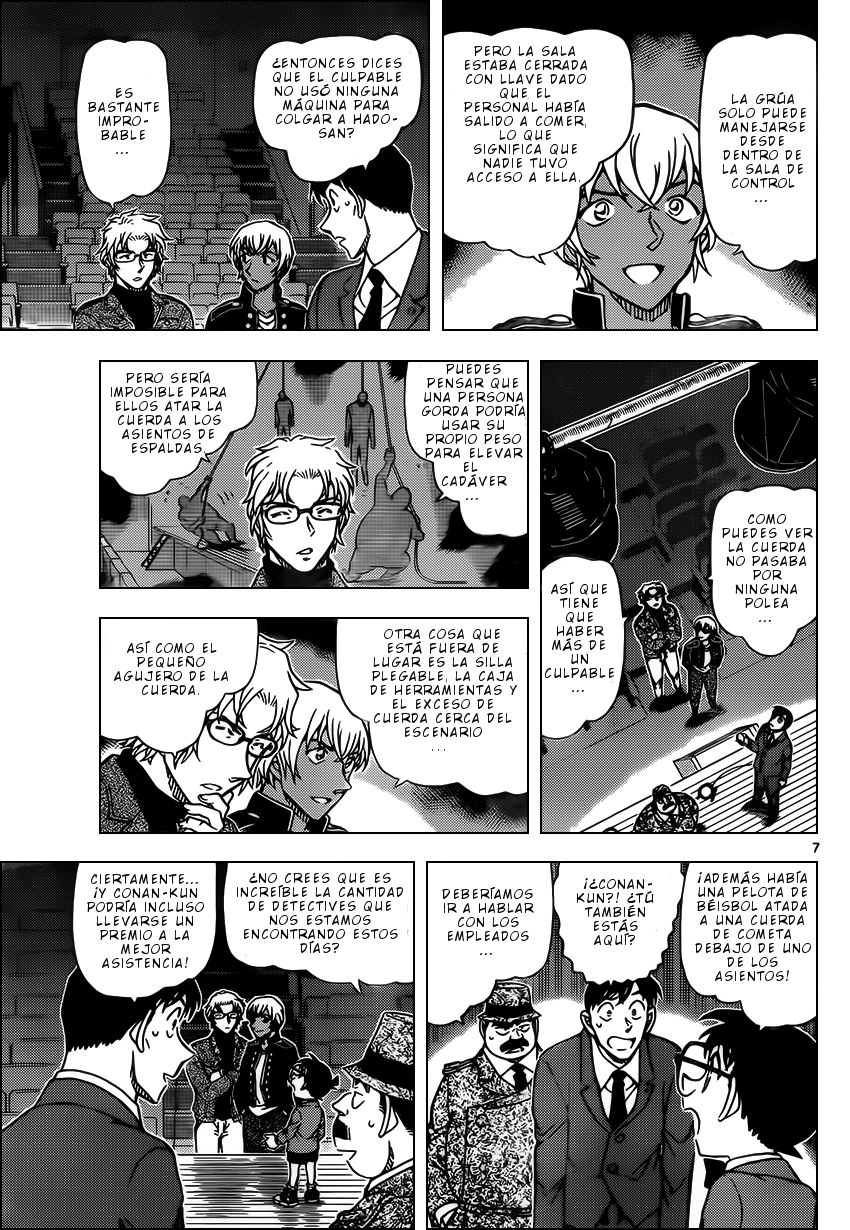 Detective Conan Capitulo 955: El paradero de la traición página 8