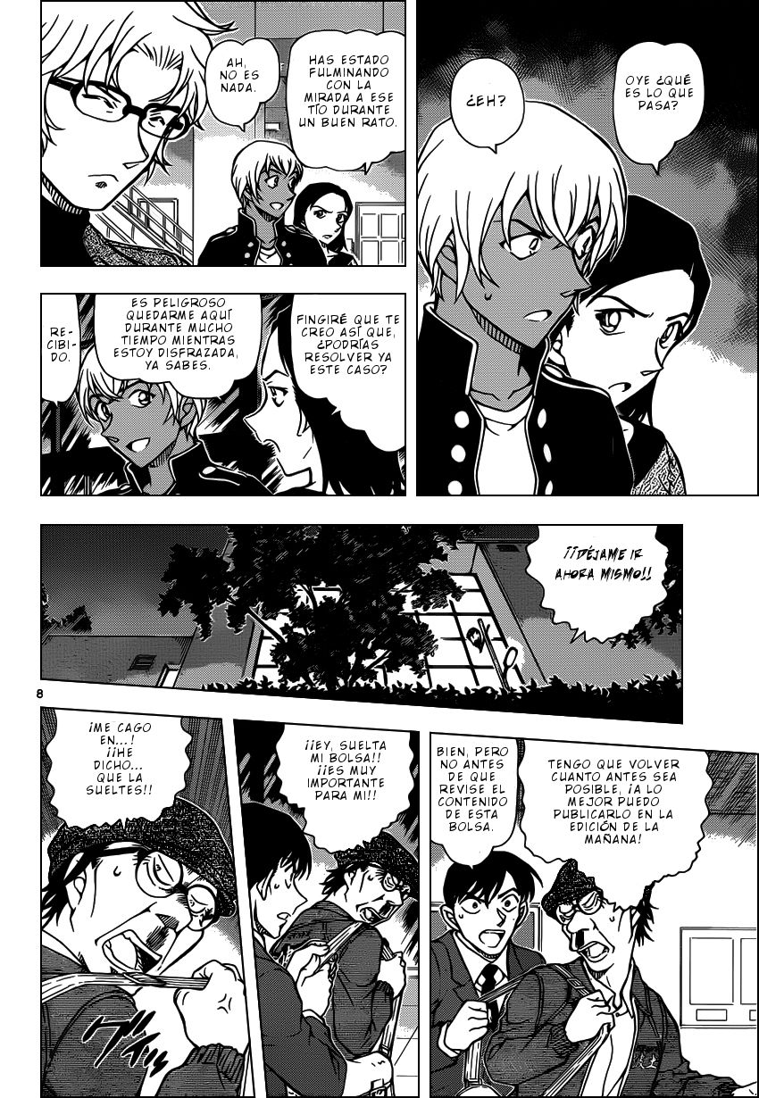 Detective Conan Capitulo 956: Lo peor de la traición página 10