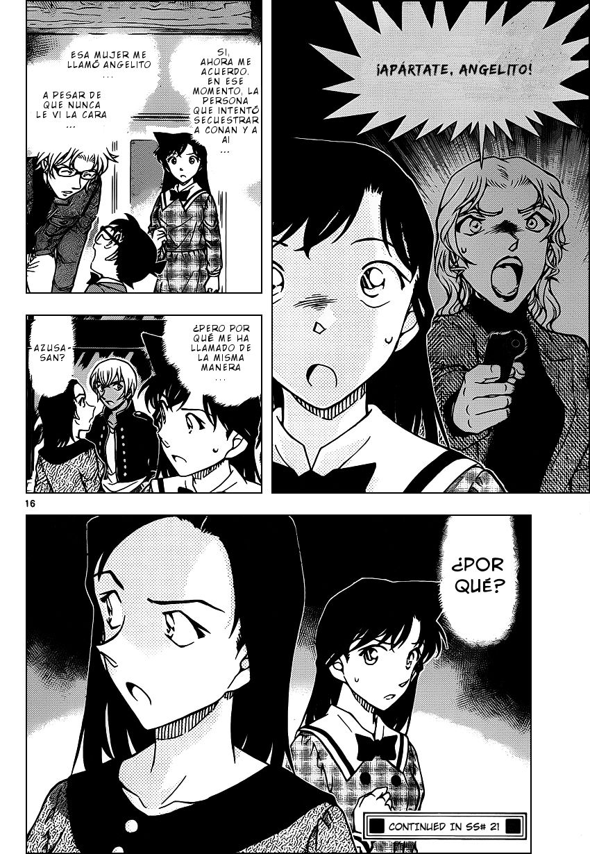 Detective Conan Capitulo 956: Lo peor de la traición página 18