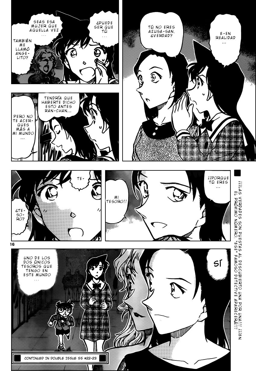 Detective Conan Capitulo 957: La verdad tras la traición página 17
